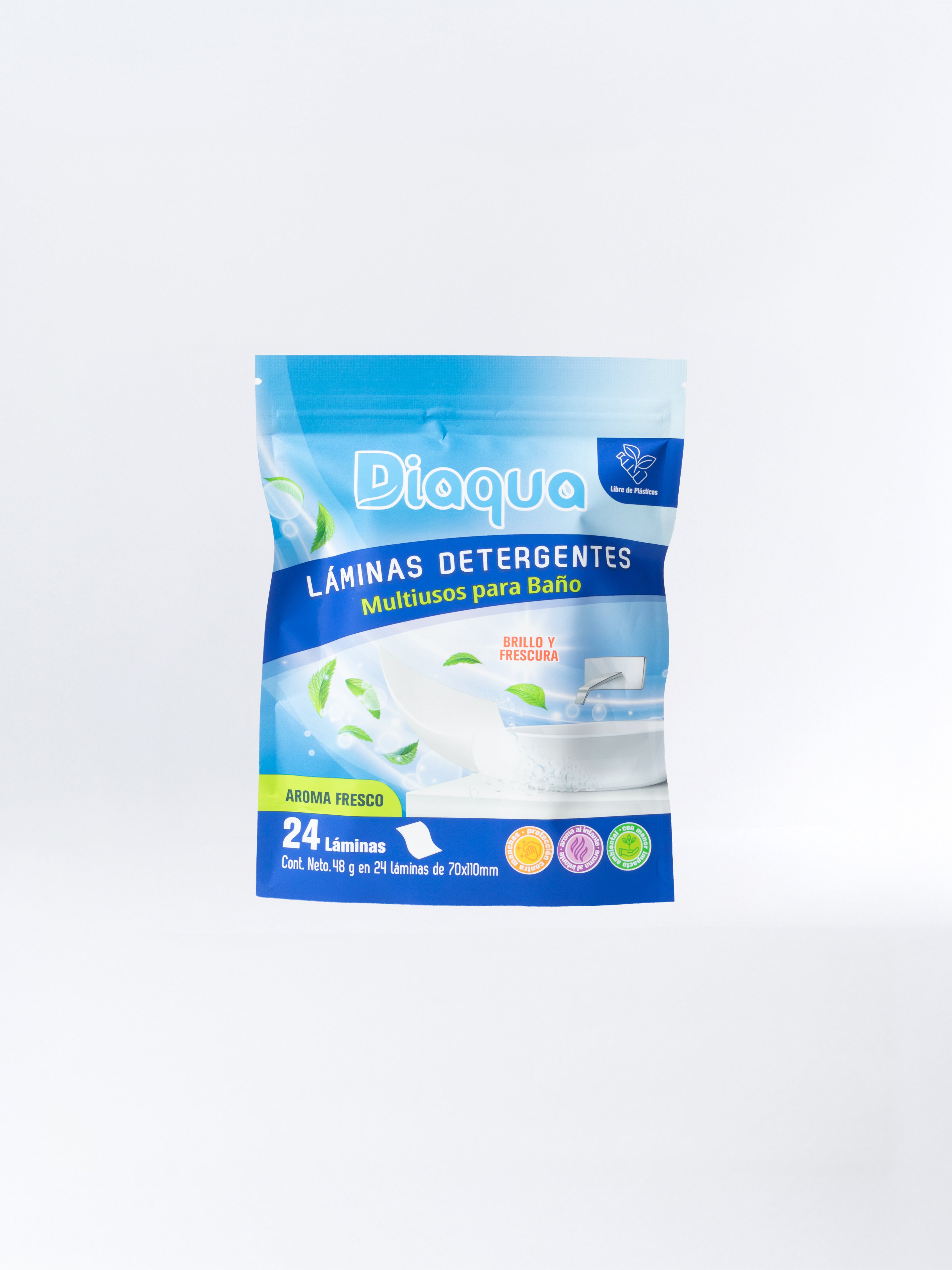 Láminas detergentes Multiusos para Baño