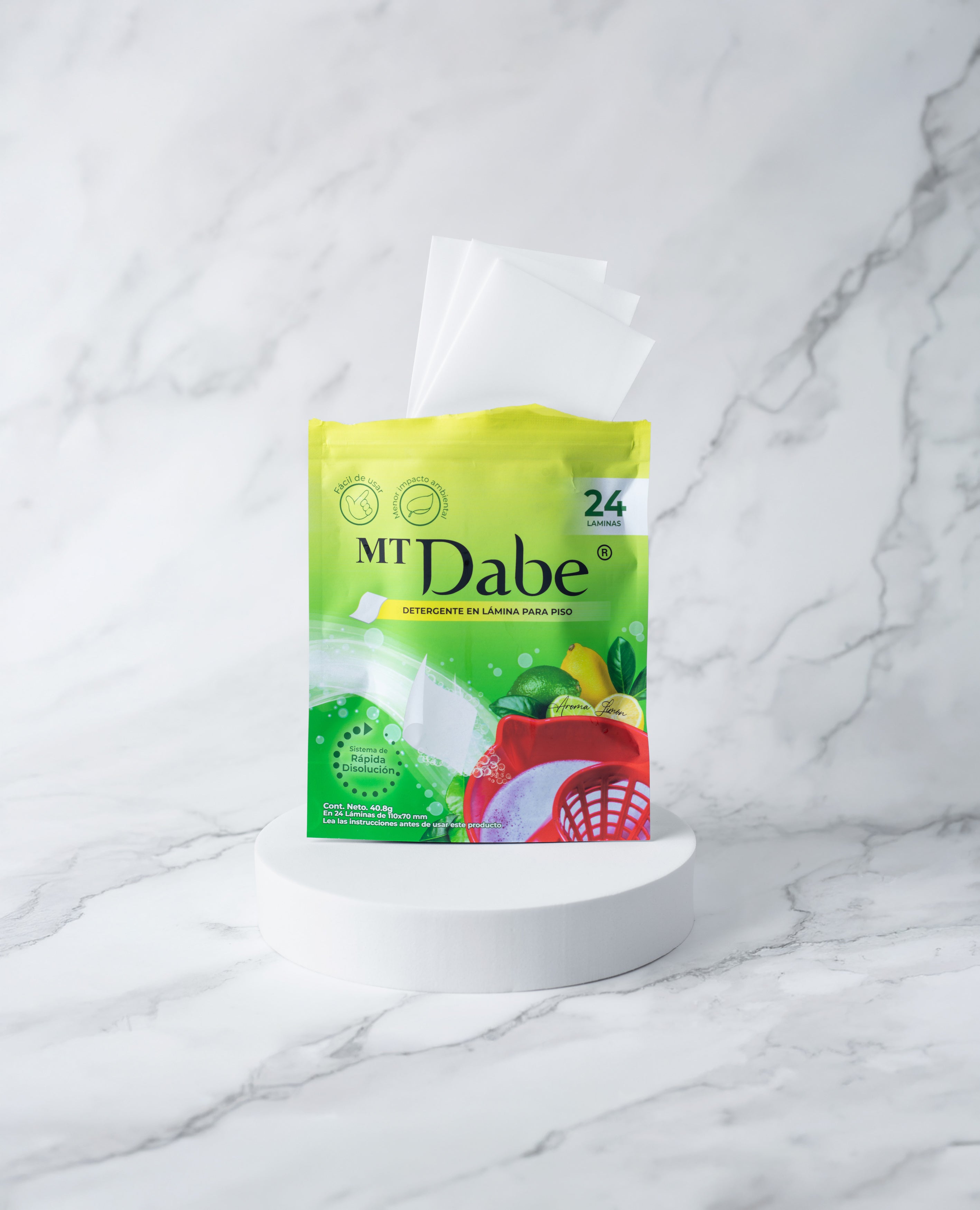 Detergente en lámina para Piso